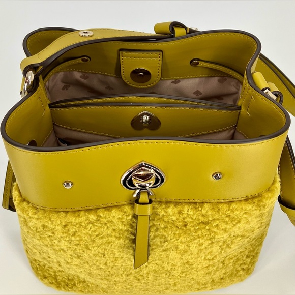 KATE SPADE Green Marti Bucket Bag - Picture 8 of 12